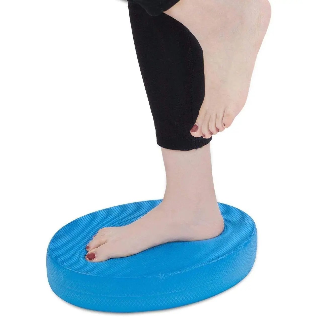 Stability Trainer Pad - Foam Balance Exercise Pad Cushion for Therapy Yoga Dancing Balance Training Pilates and Fitness (Blue)