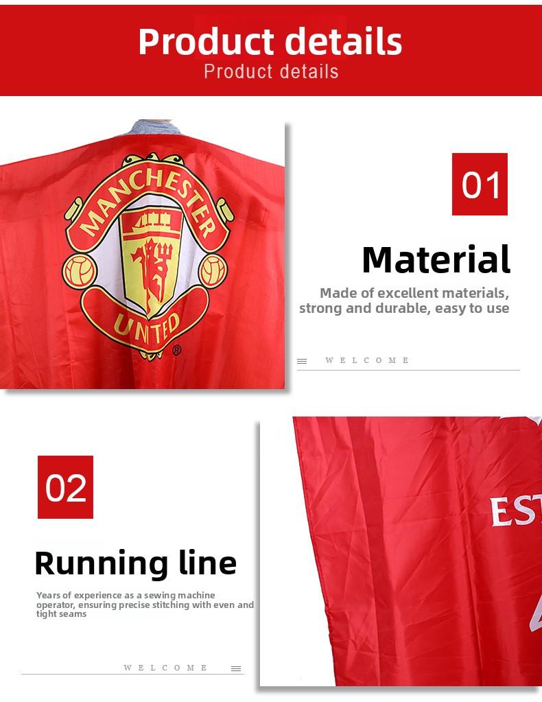 World Cup fan team cape, national flag cape, football luxury club cape, cape flag