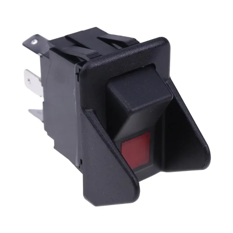 FridayParts 3-Terminal Rocker Switch, Model 30T35687 for Muncie FR63, FR64, FR67 Series Power Take Off Dump Truck, Three Terminals