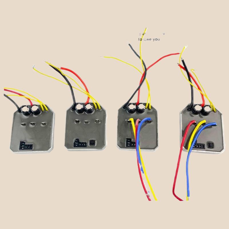 Brushless Circular Saw Switch Controller Mainboard with Protection Drive Board and Capacitor Accessories Compatible with Multiple Power Tool Models