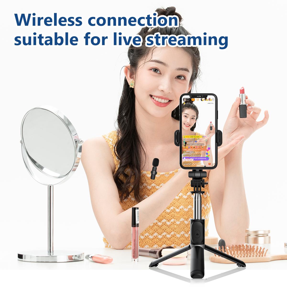 Type C Wireless Lavalier Microphone.for Ios Mic Studio Karaoke Interview Sound Recording Microphone for  Wireless  Lavalier Mic Microphone Accessories