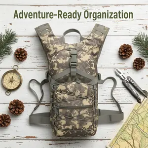 2026 New Tactical Backpack / Outdoor Cycling Pack – Compact, Waterproof Oxford Cloth Camouflage Backpack for Women (Portable Outdoor Gear)