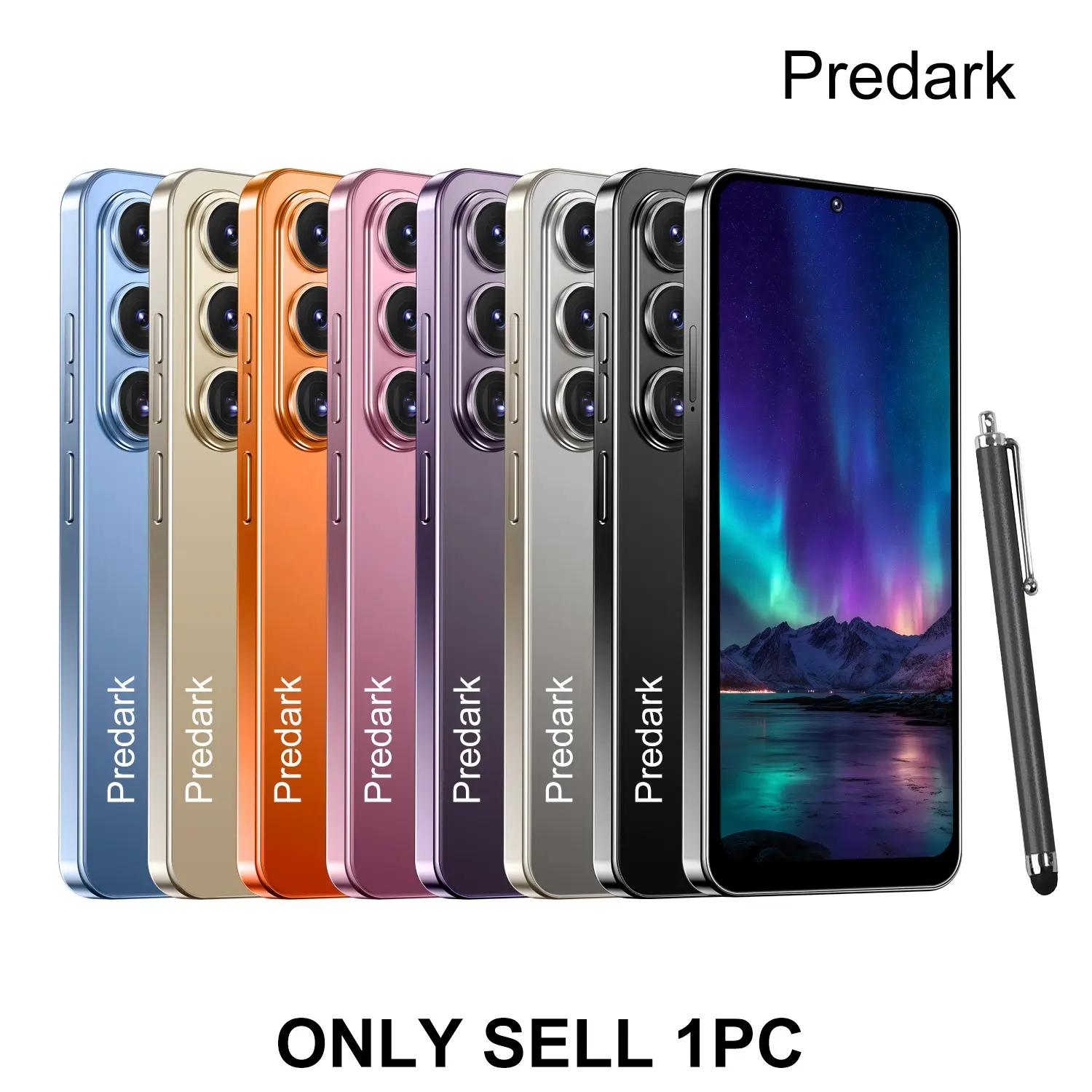 Predark S25 Max 3+32g Expandable Smartphone, 6.56 Inch Large Screen, G85 Octa-Core, Dual Camera, 3200mah Battery, Android 12, 4g Dual Sim