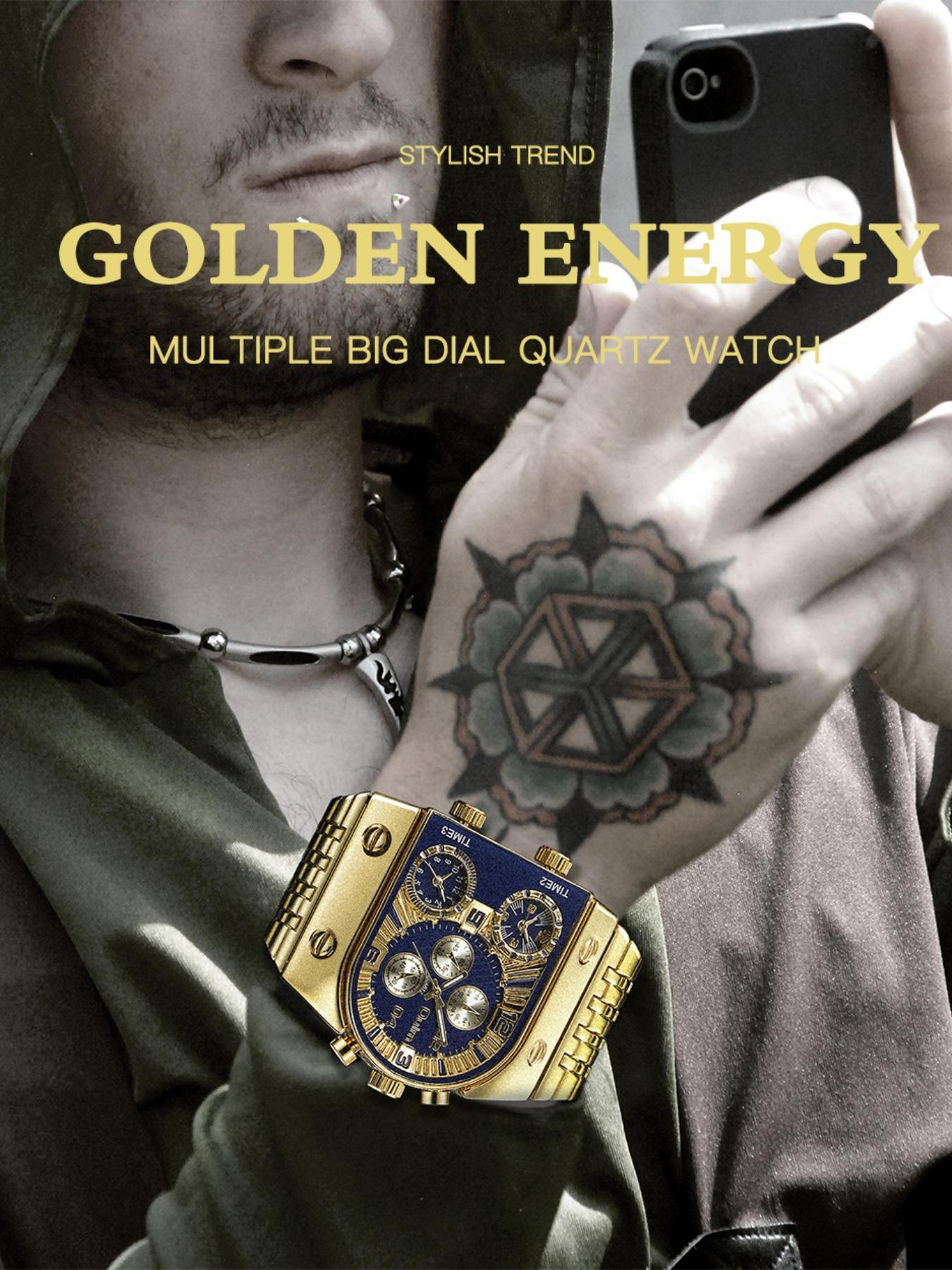 Men's Luminous Quartz Watch, Fashion Watch for Party, Daily Decor, Trendy All-match & Exquisite Watch for Birthday Gift with Box, Business Fashion Watches Men's Luminous Quartz Watch, Fashion Watch for Party, Daily Decor, Trendy All-match & Exquisite Watch for Birthday Gift with Box, Business Fashion Watches