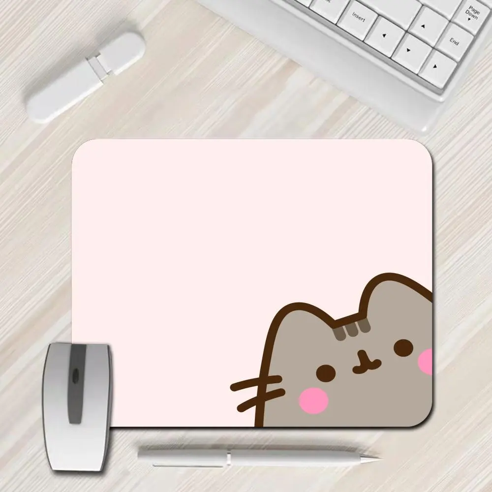 Gaming Mouse Pad Cute Pusheens Cats XS Small Mousepad For PC Gamer Desktop Decoration Office Mouse Mat Deskmat Rug