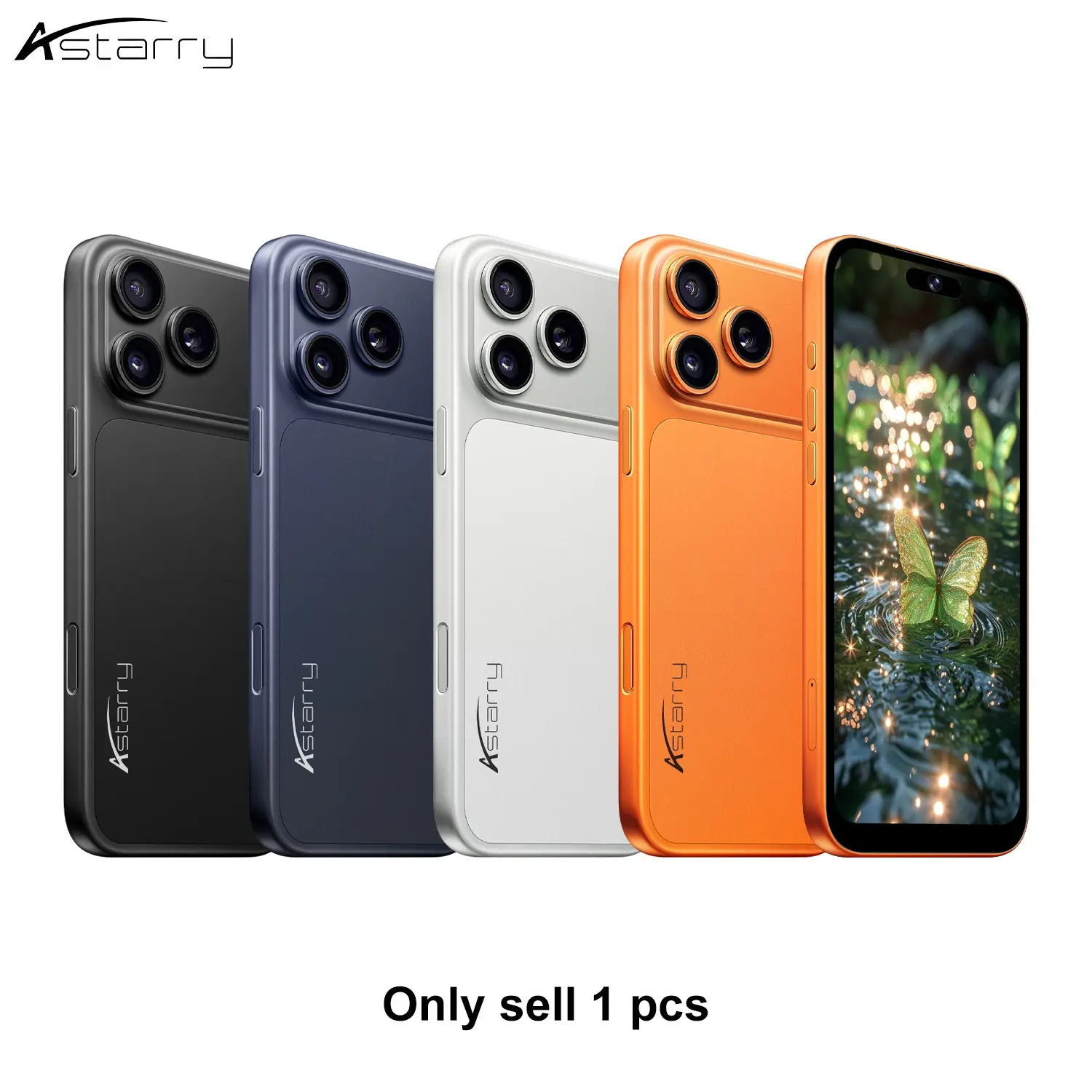 Astarry 17 Pro Max Large Screen Phone, 3gb RAM 32GB Storage, 6.75-Inch HD Display, 4100mah Battery, Dual Sim, Side Fingerprint Unlock