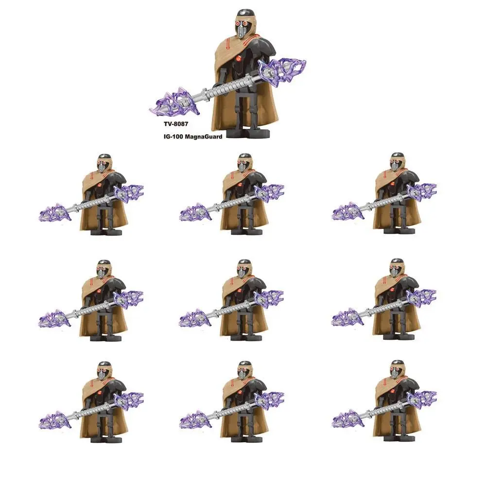 2026 new hot item 10pcs/set building Blocks Clone trooper Battle Droid Troopers mini action toy doll assembly toy 501st Legion General Grievous