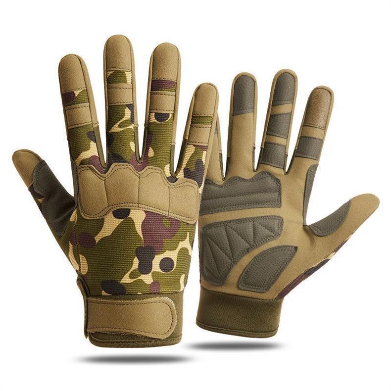 Tactical gloves, unisex, full-finger, for outdoor sports, mountaineering, non-slip, special forces, military enthusiasts, motorcycle riding, hard shell gloves