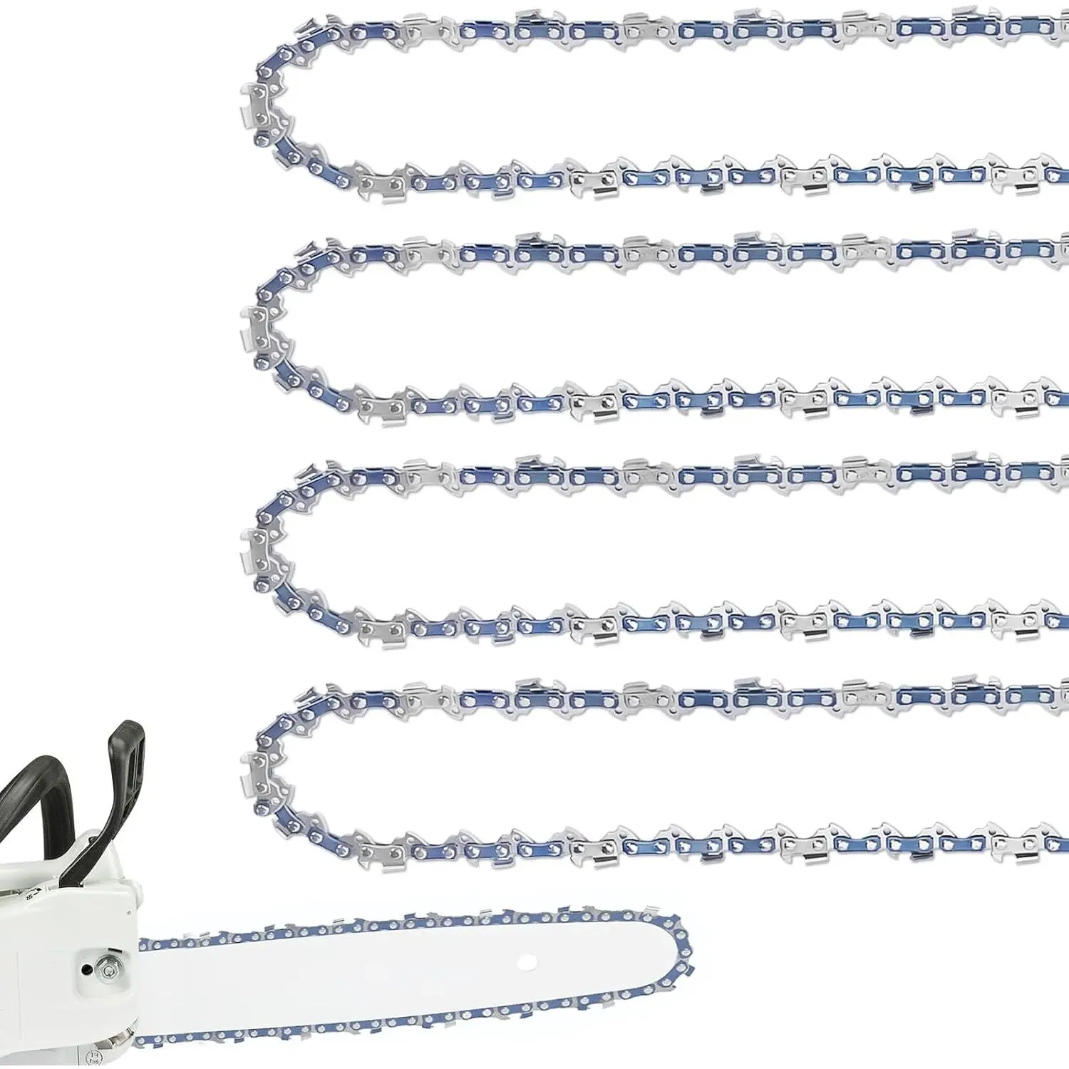 4 Pack  Chain 20 Inch .325" Pitch .063'' Gauge 81 Drive Links Fits Stihl (PRE 2023 .063" Gauge) MS271, MS291, MS290, MS261 and