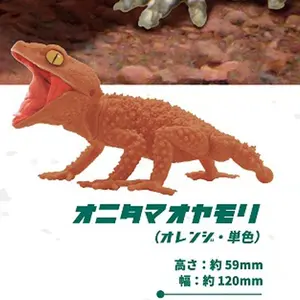 Genuine Gacha Figure Small Scale Model Armadillo Girdled Lizard Cordylus cataphractus Nephrurus Levis Action Figure Model Toys
