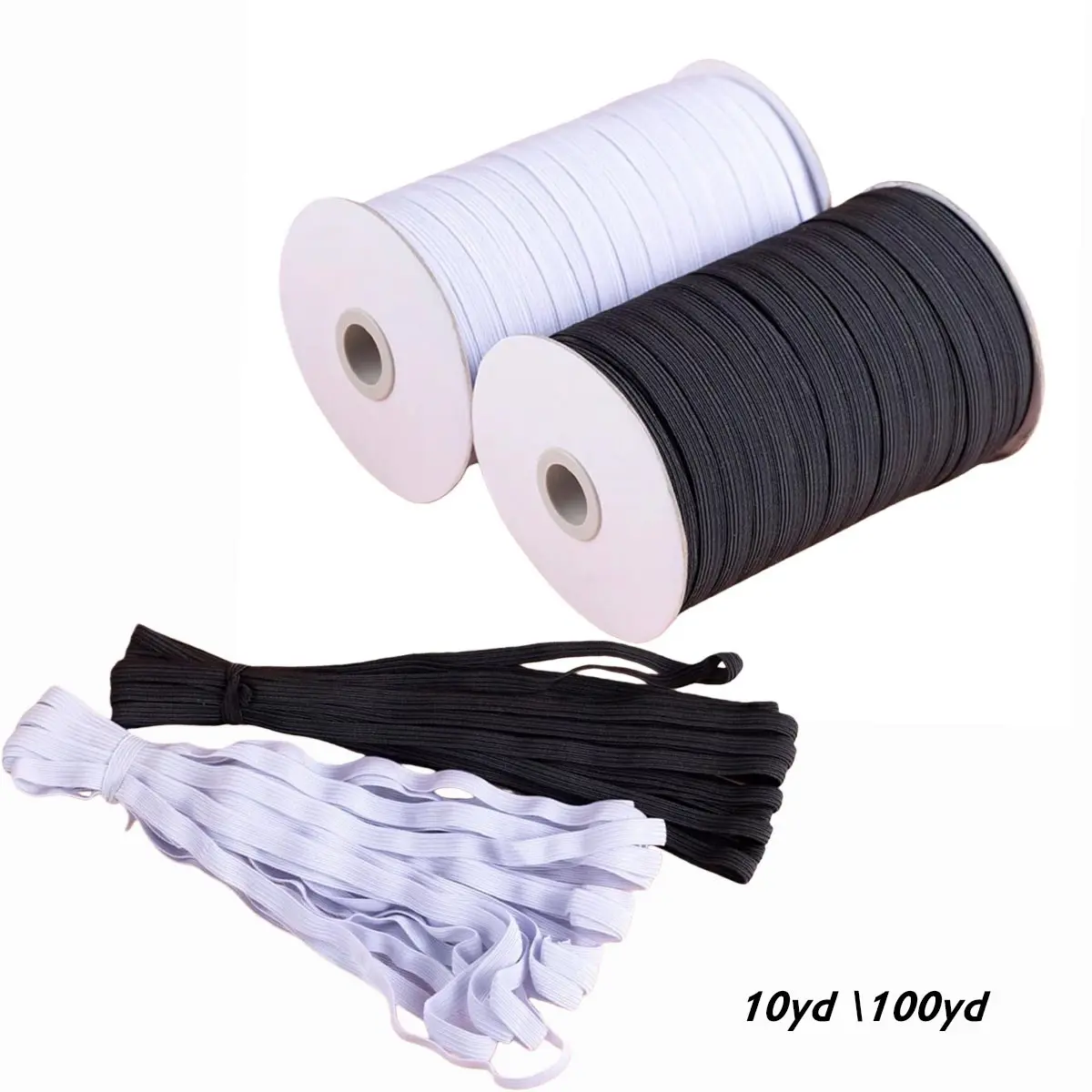 Elastic Band, High Elasticity Stretch Band, Multifunctional Elastic Band for Clothes, Home Textile Accessories, Sewing Supplies, Elastic Bands for Home Textiles