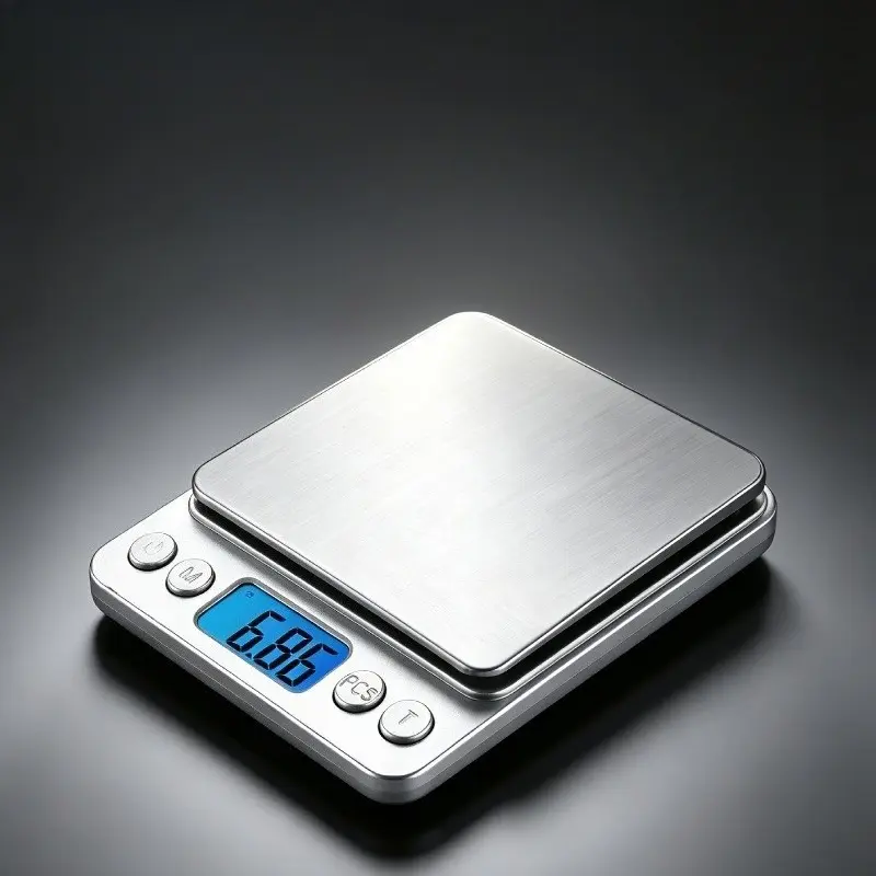 High Precision Mini Digital Pocket Scale, 0.01g Resolution Portable Gram Scale, Electronic Weigh Scale for Gold, Jewelry, Coins & Kitchen Baking