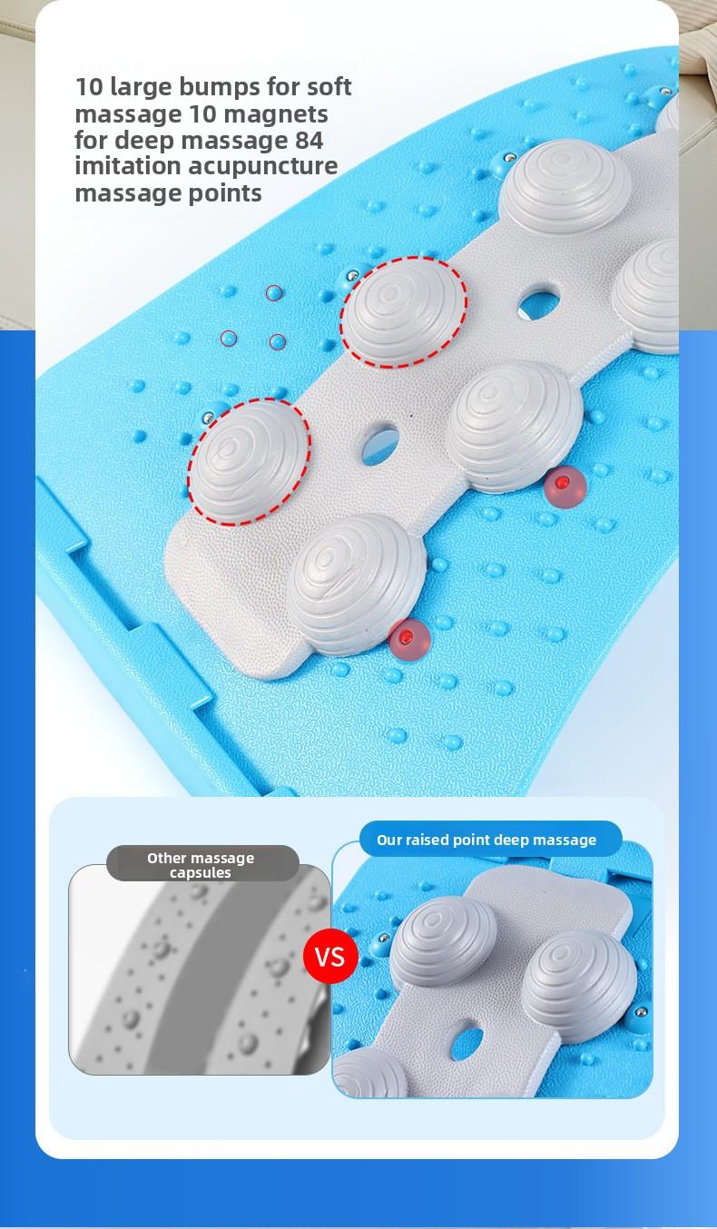 lumbar spine relaxer Back Yoga Shoulder Tight Spine Correction Waist Soothing Stretching Hunchback Relaxation Massager Waist Support Outdoor