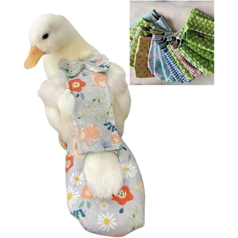 Waterproof Adjustable Washable & Reusable Poultry Diapers, Suitable for 2kg-2.75kg Poultry