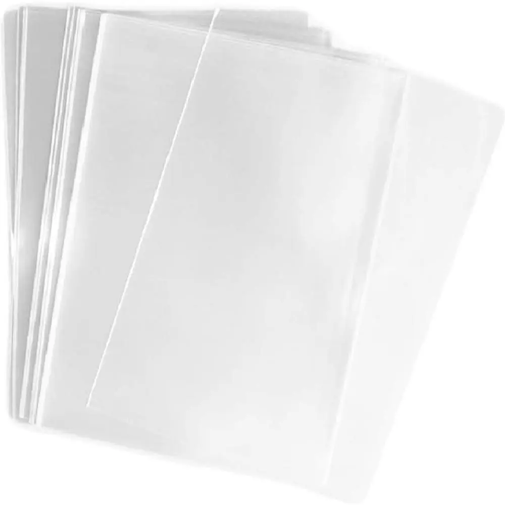 100 count 4x6 Inches Clear Flat Cello/Cellophane heat seal cookie bags | for  Wrapping,Packaging Candies,Dessert,Bakery,, toys