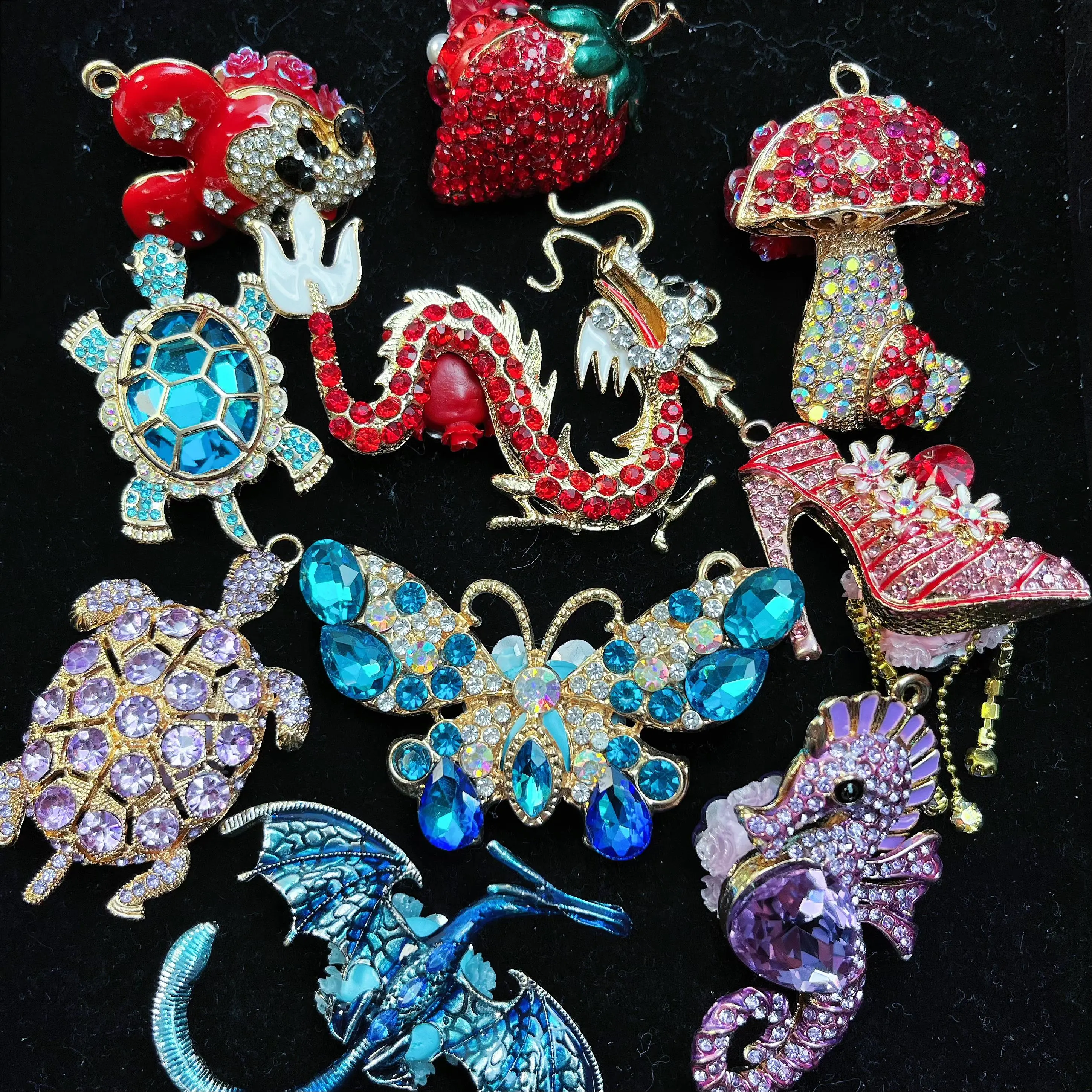 [Live2]P14 New Styles Limited Luxurv Metal Beads pen accessories- (1pcs/bag) get all different
