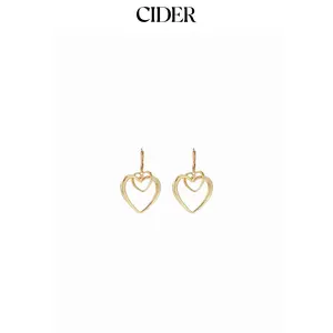 Cider HEART DROP EARRINGS
