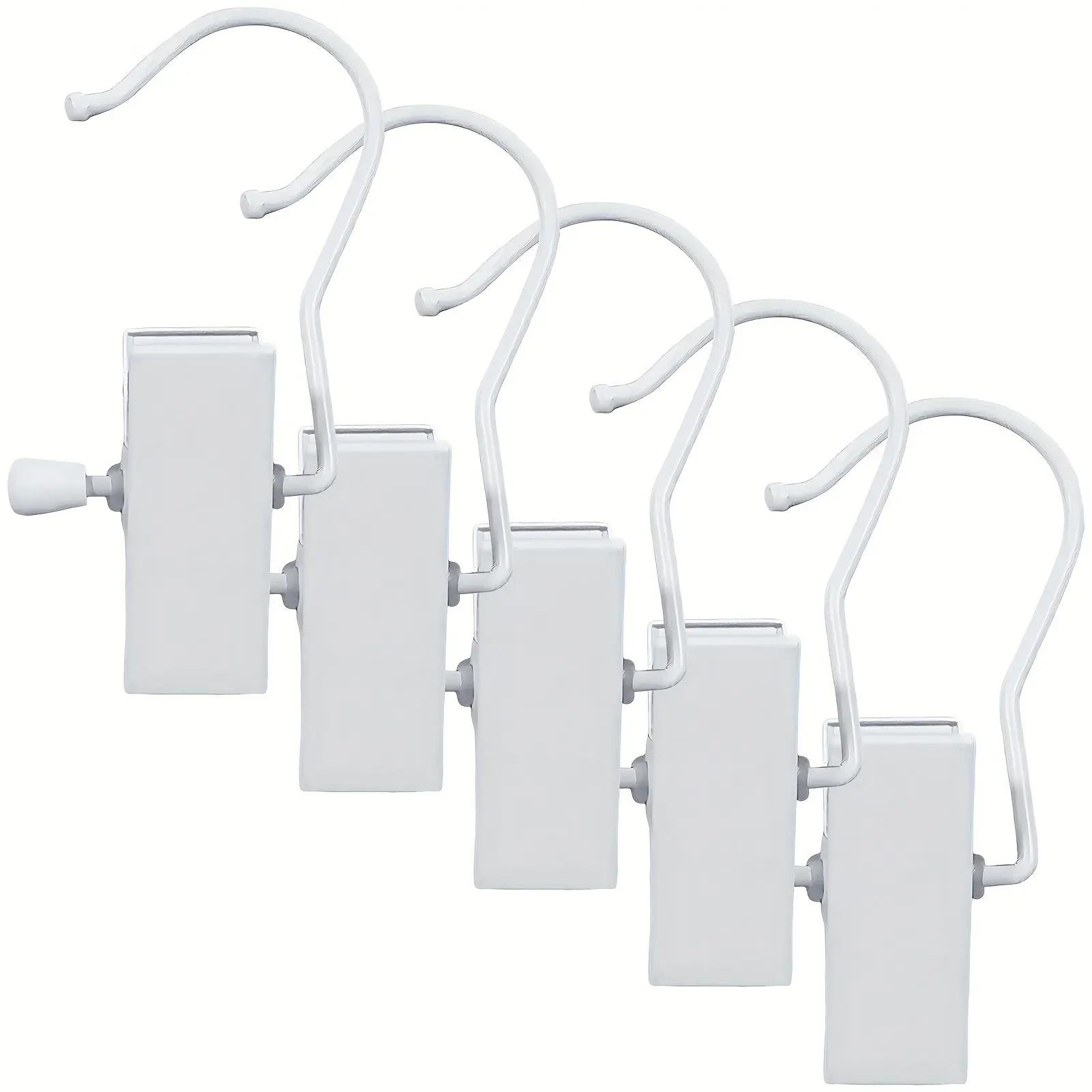 Multi-functional Hook Clips / Hanger Skirt Clips / Wardrobe Household Drying Clips / No-Mark Non-Slip Clothes Pins