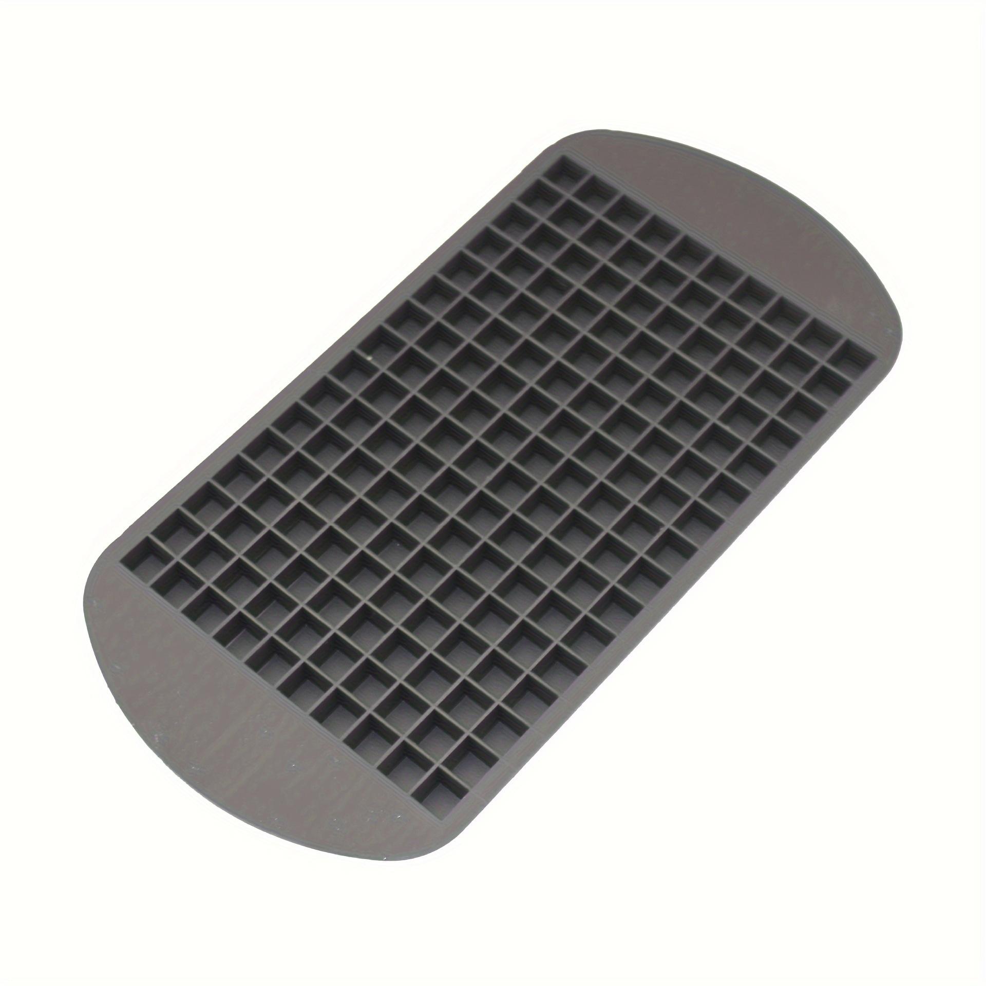 Silicone Mini Ice Cube Tray Set, Stackable Molds for Whiskey Cocktails Drinks, Durable Soft Release, Perfect Party Gift Home Use Christmas Present, Home Bar Accessories