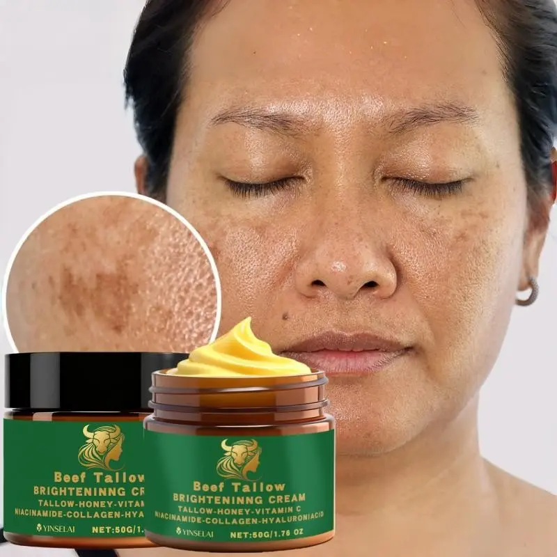Daily Moisturizing Cream with Collagen, Improves Dark Spots, Gentle Formula for All Skin Types, Single Item Beauty Cream