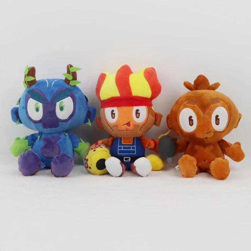 Game Bloons TD 6 Plush Toy Cartoon Tower Defense Dart Monkey Plushie Figure Gwendolin Obyn Greenfoot Stuffed Doll Christmas Gift