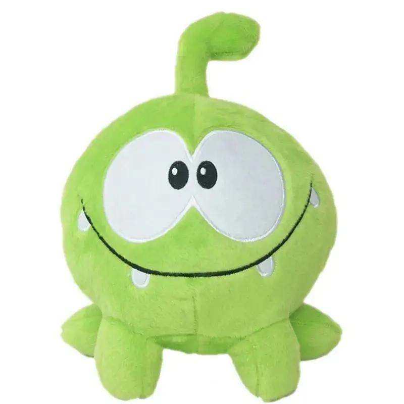 100% Brand New 20cm Cut The Rope Om Nom Frog Stuffed Animal Plush Toy, Kids' Collection Gift for Children (Toys & Hobbies), Cartoon Cut The Rope