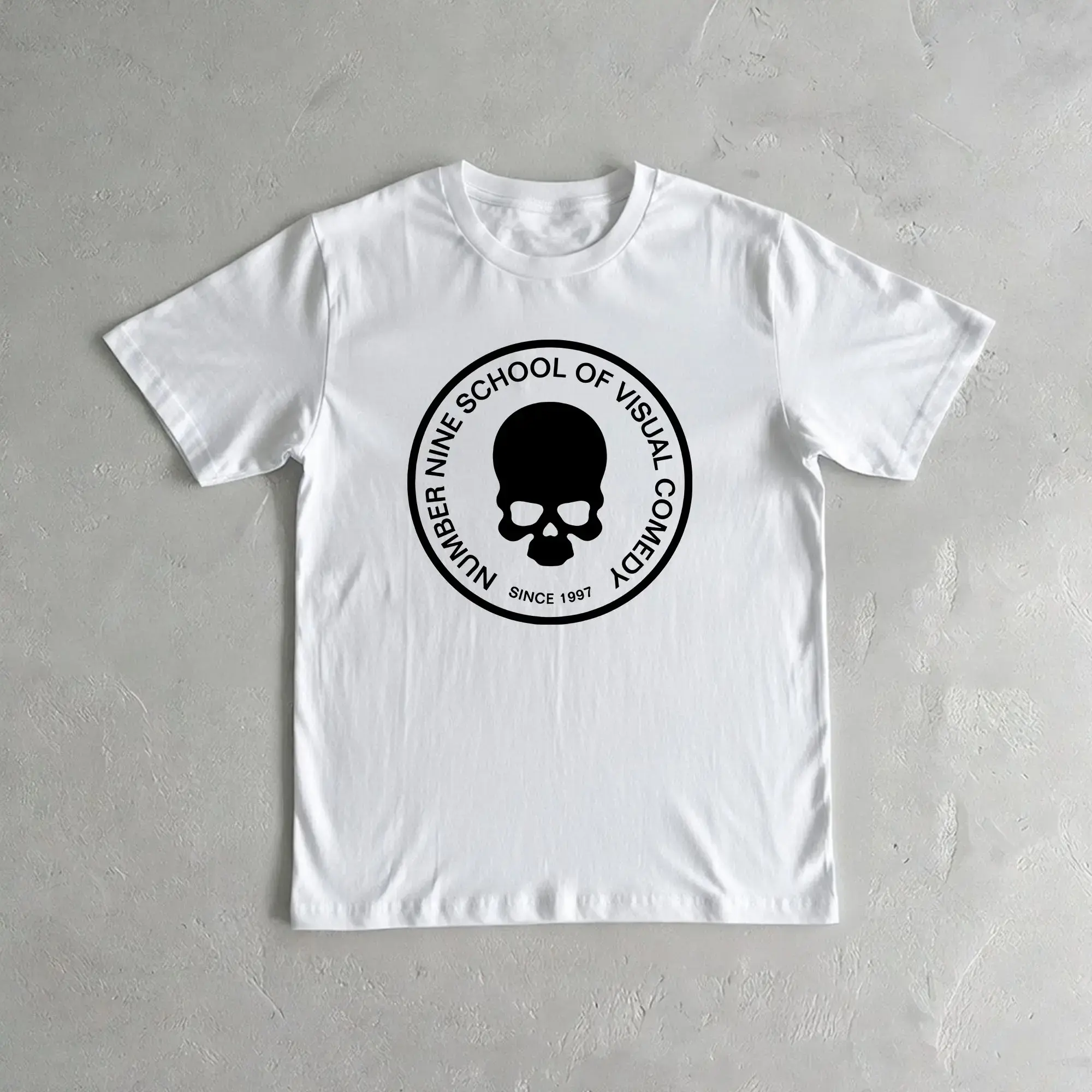 Number Nine School of Visual Comedy Heavy T-Shirt - Number Nine Tshirt Singer Top, Gift for Fans, Vintage Hip Hop Y2K