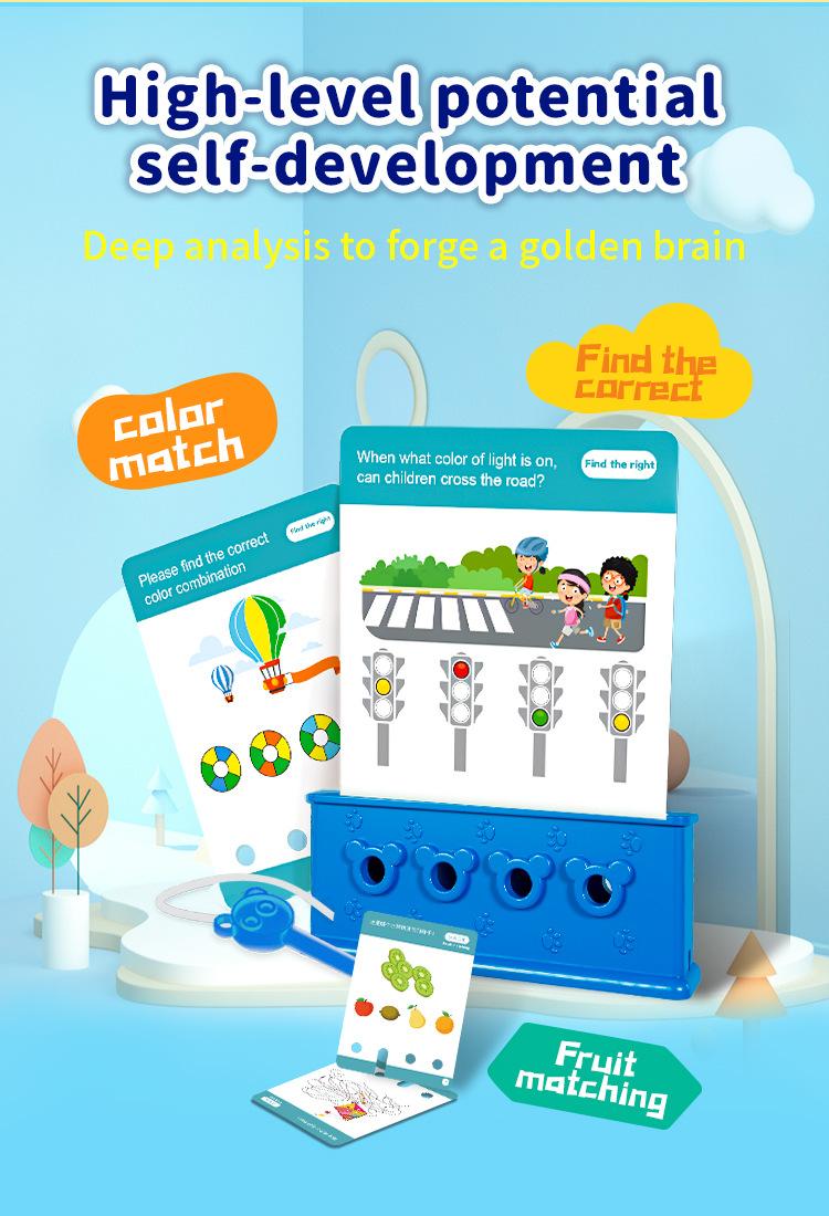 The Logic Key English Children's Educational Toy is a wonderful gift for kids.