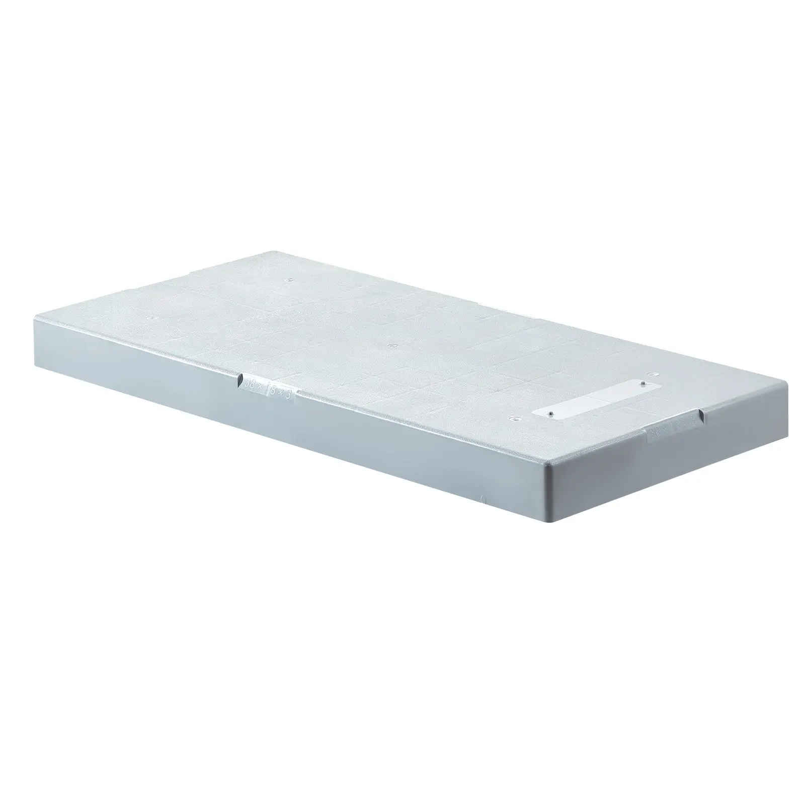 VEVOR Plastic Mini Split Pad, Universal Fit for 9000-36000BTU Ductless AC Heat Pump Systems, 38x18x3in Anti-Vibration Outdoor Condenser Pad, Easy Install, Max 400lbs Load