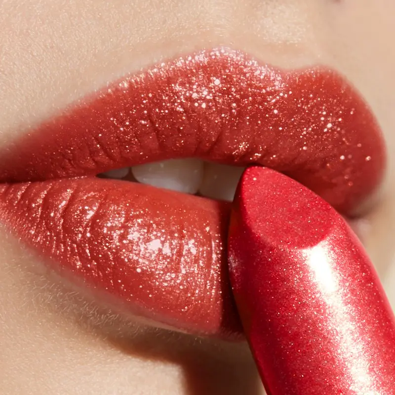 Bsimone Bright Lipstick, Retro Bold Long Lasting Shine Gloss, Versatile for All Skin Tones, Perfect for Parties, Events, Festivals, Halloween, Christmas