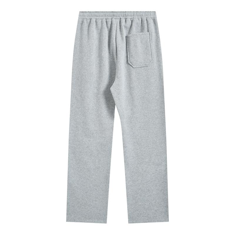 TJL Men's Regular Fit Solid Drawstring Waist Sweatpants, Casual Pocket Design Pants for Fall & Winter, Men's Trousers for Daily Wear, Yoga Training Pants, Casual Sports Pants solid drawstring waist sweatpants