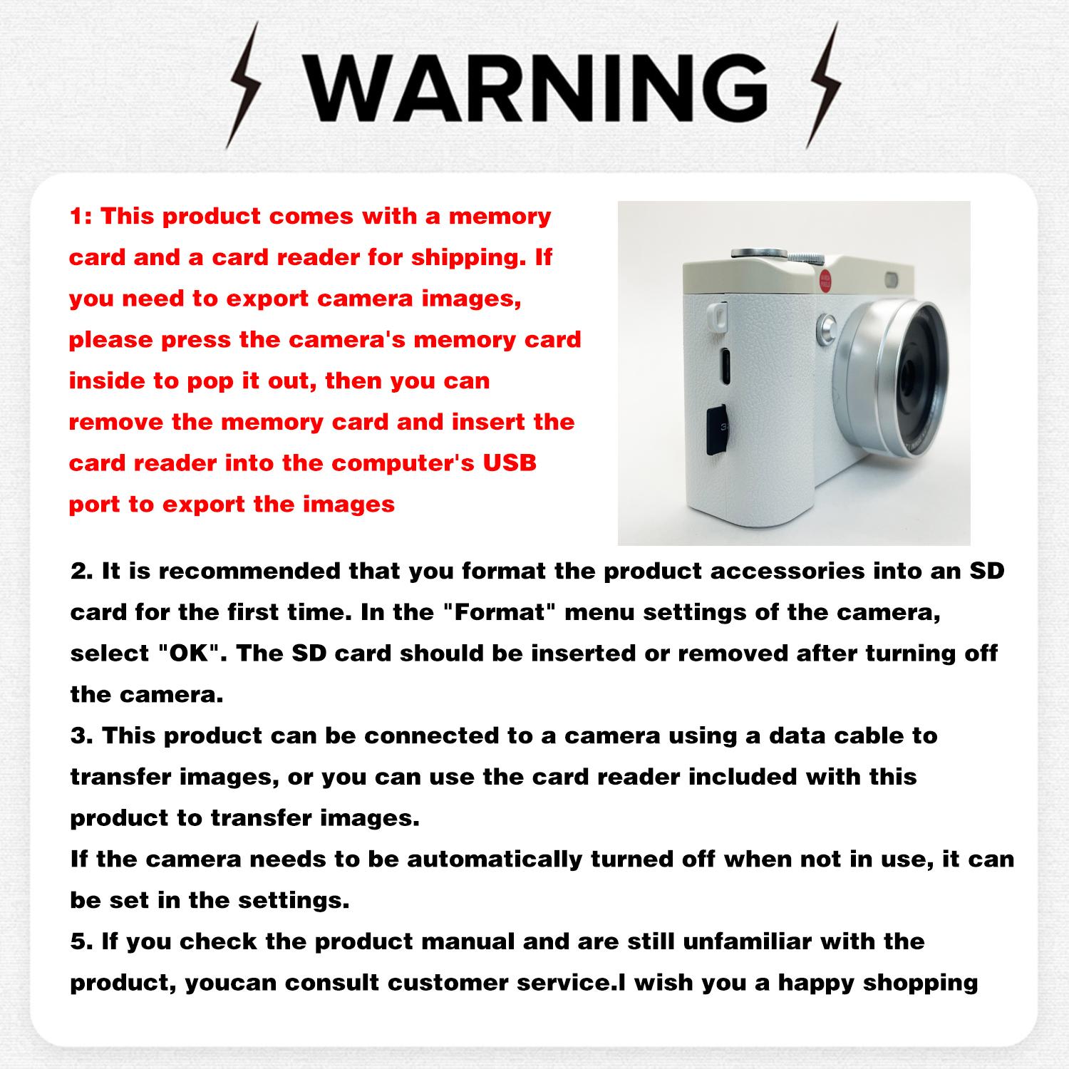 180° Degree Flip Cover, 1080P Pixel Fashion Retro Style, Multiple Filters Included, Comes with Storage Bag & 32GB Memory Card Reader, Electronic Portable Camera