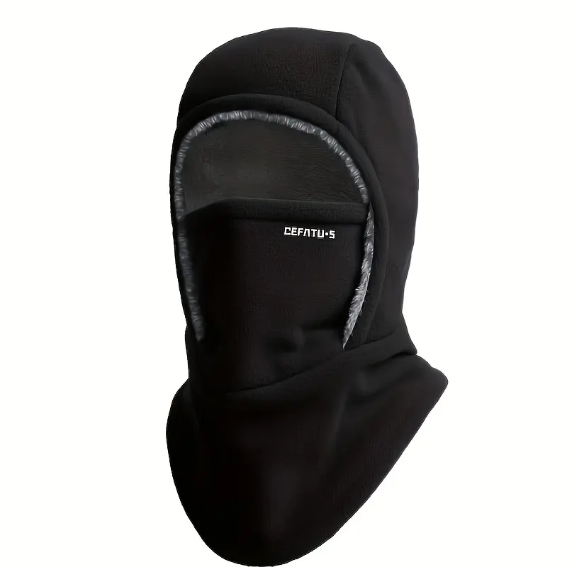 DEFATU.S Balaclava Ski Mask, Thick Face-Fitting Winter Face Cover for Men & Women with Neck & Ear Protection for Cycling & Sports, 1 Size, Neck Mask, Fits The Face