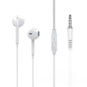 【Sendem】Classic In-Ear Mini Wired Earphones with  Microphone for Calls, High Fidelity Stereo Sound, Ideal for Music Listening
