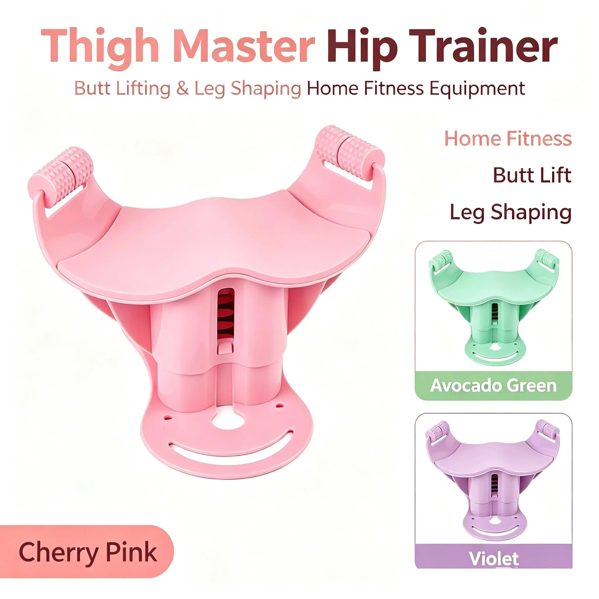 Thigh Master Hip Trainer for Women, Butt Lifting & Leg Shaping Home Fitness Equipment