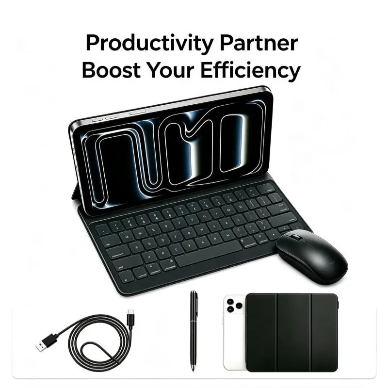 9-Inch Android Tablet with Keyboard, 16GB Storage, Sim and TF Card Slots, Includes Keyboard, Mouse, Case, USB Cable, Portable for Learning and Entertainment, Gift Idea