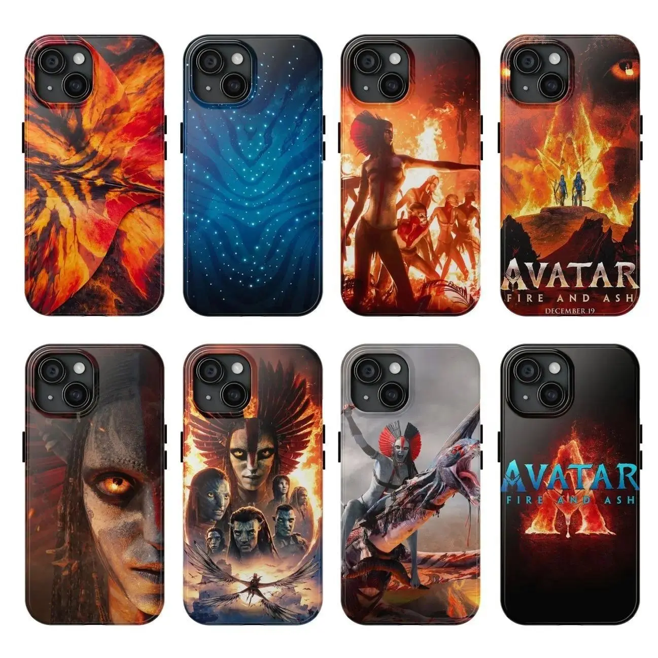 Avatar 3 Fire And Ash Phone Case Suitable for iPhone 17-11 Pro Max/Plus and  Samsung Galaxy S23-25, Sci Fi Movie Fan Gift, Perfect For Film Lovers And Collectors G