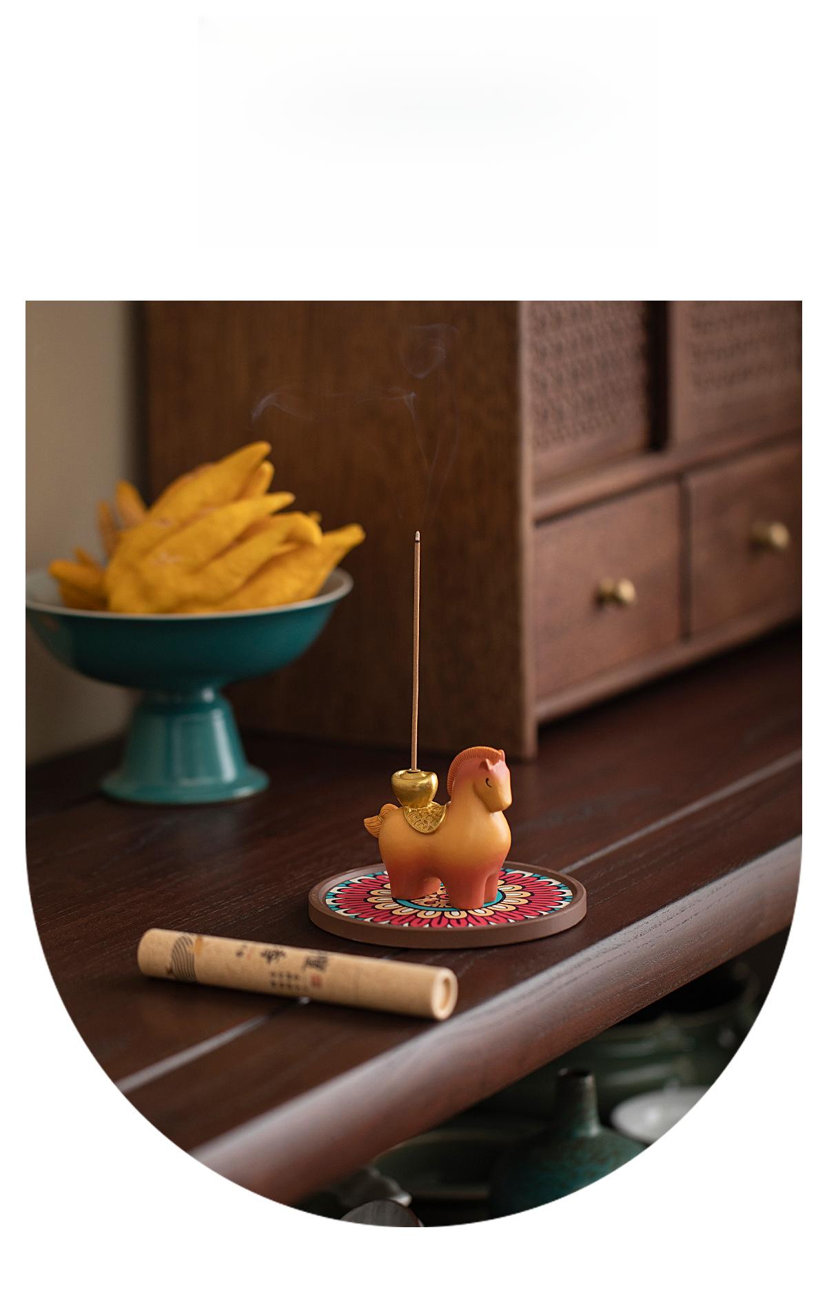 Incense Stick, Decor & Incense Burner, Home Odor Removal, Desktop Ornament, Aromatherapy Burner