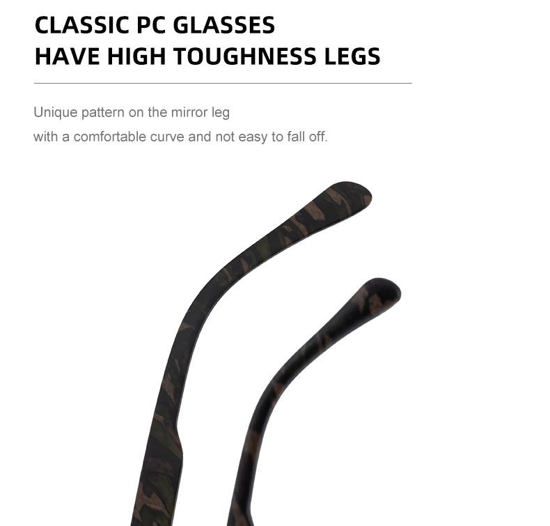 New Model ND Adjustable Zoom Sunglasses for Men, Round Frame, High-End Polarized Glasses for Driving