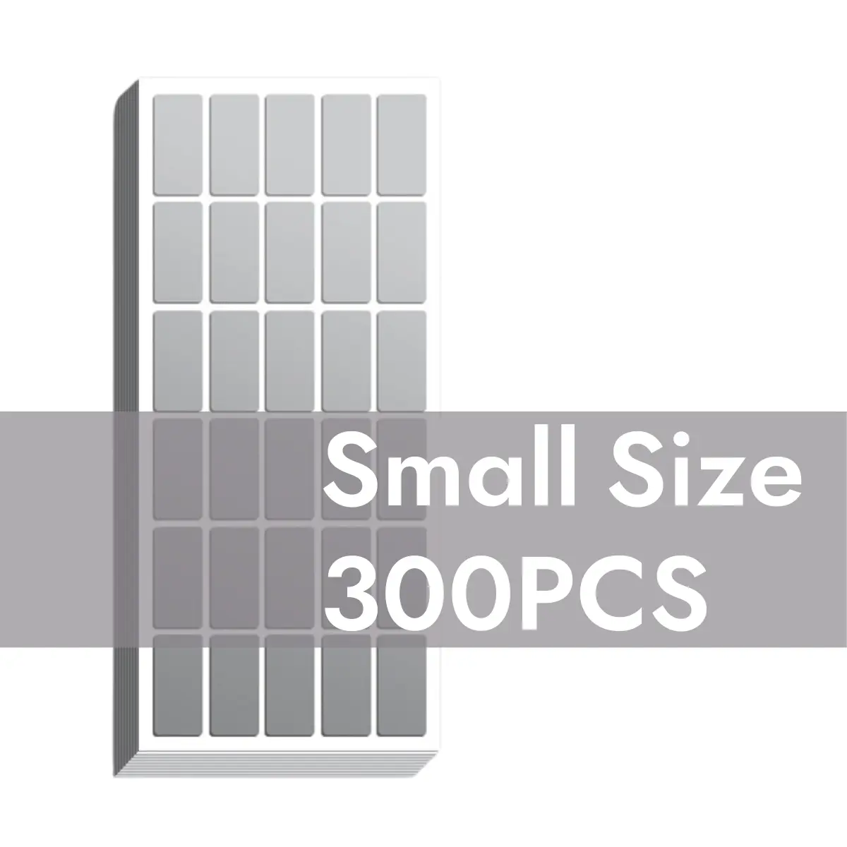 300pcs Self-Adhesive Label Stickers – Waterproof & Removable Inventory Tags for Packaging, Retail Pricing, Product Classification & Warehouse Organization – Ideal for Boxes, Containers, Shelving & Storage Management