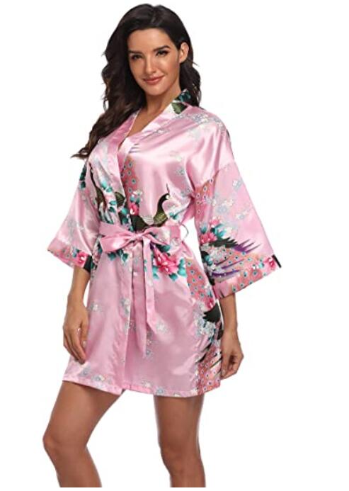 Rayon Robes Women Nightwear Flower Home Clothes Intimate Lingerie Casual Kimono Bath Gown Lady Night Dress Oversize 3XL