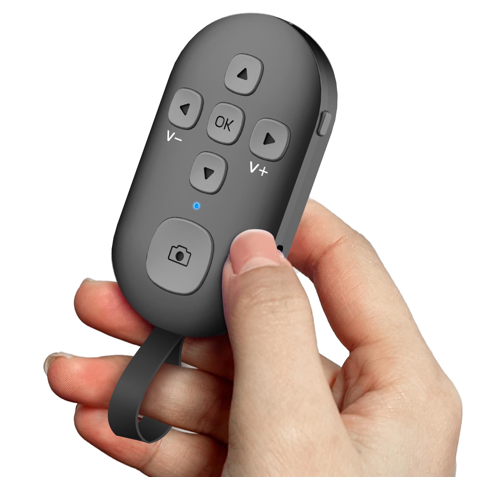 R1 Scrolling Remote Control For Phone  Page Turner App(not All Devices) Camera Shutter Controller Photo And Video Connect Via Usb-c Charge No Modes