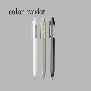 3pcs Mechanical Pencils 0.5mm Automatic Pencil - Random Colors Cute Writing Drafting Drawing Pens for School Office Stationery Supplies - Bulk Fine Point Shaking Retractable Lead Pencil for Student Back to School Gift