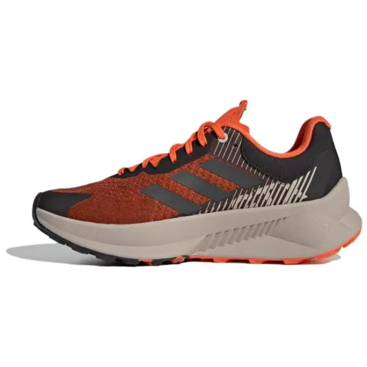 adidas Terrex Soulstride Flow Gore-Tex Core Black Grey Semi Impact Orange (Women's) IF5041