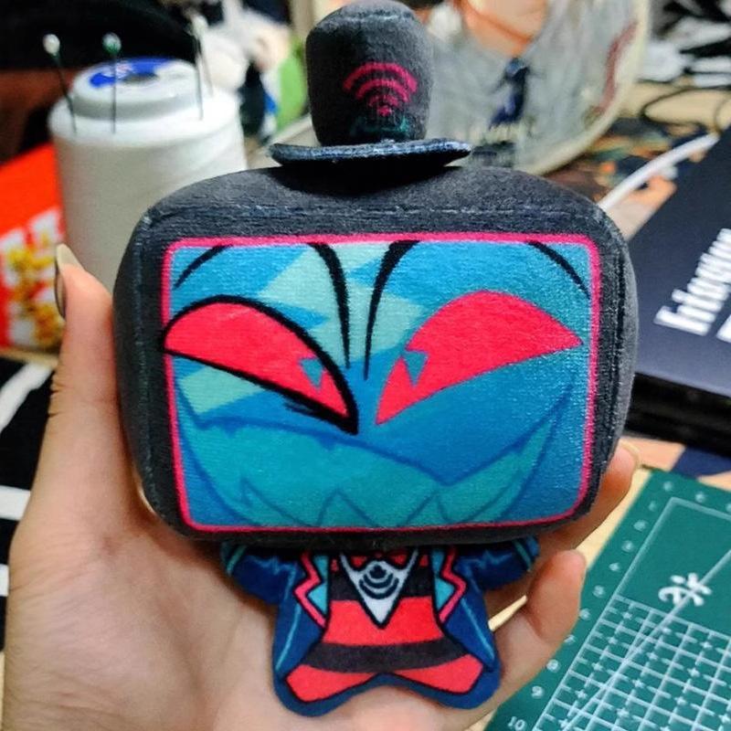 New Anime Hazbins Hotels Plush Doll Cartoon Movie Peripheral Niffty Plushie Soft Stuffed Doll Toy Gift For Kids