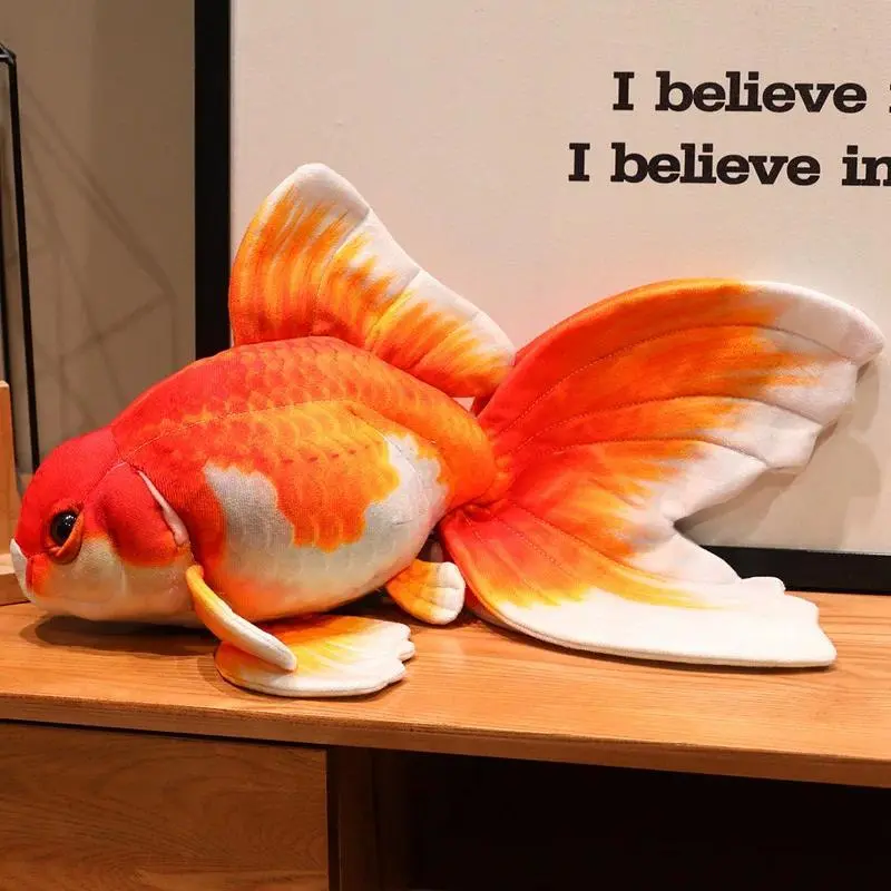Goldfish Lucky Koi Animals Plush Toys Goldfish Cartoon Sift Dolls Birthday Gifts Decor Throw Pillow Home Decor