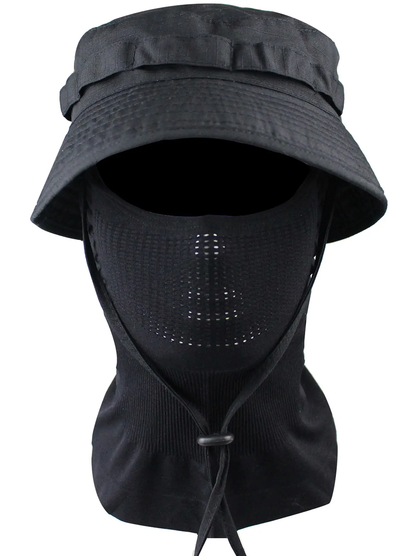 2Pcs/set Sun Hats for Men Women Bucket Hat UPF 50+ Boonie Hat Adjustable Sun Hat Foldable UV Protection Hiking Beach Fishing Summer Safari Ski Mask , Balaclava Face Cover, Shiesty Mask UV Protector Lightweight Breathable Sun Hat for Motorcycle Snowboard