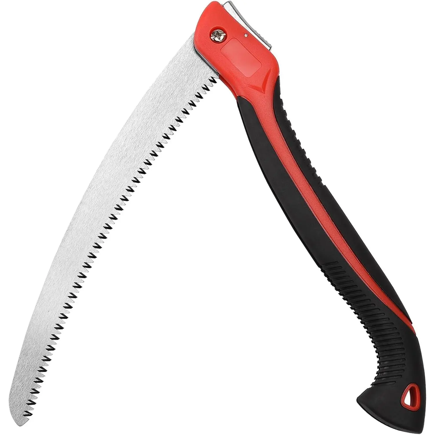8-Inch Heavy Duty SK5 Steel Foldable Saw with Locking Fold, Soft Grip Handle for Tree Cutting, Camping, Pruning Tasks
