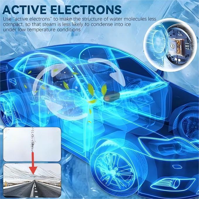 Electromagnetic Car Snow & Ice Remover Antifreeze Instrument Automatic Winter Windshield Defroster for Outdoor Parking Effortless Defrosting Winter Essential