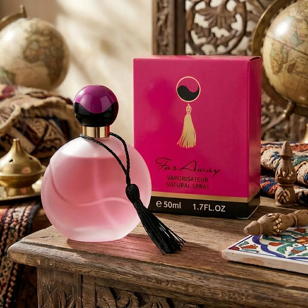 1.7 Ounces of Far Away Women'S Perfume, EDP Sprays, Floral Scented Perfume, Floral Fruity Fragrance, Floral Scents with Notes of Vanilla, Musk, And Jasmine, Suitable for Romantic, Work Or Everyday Use, A Gift for Parents